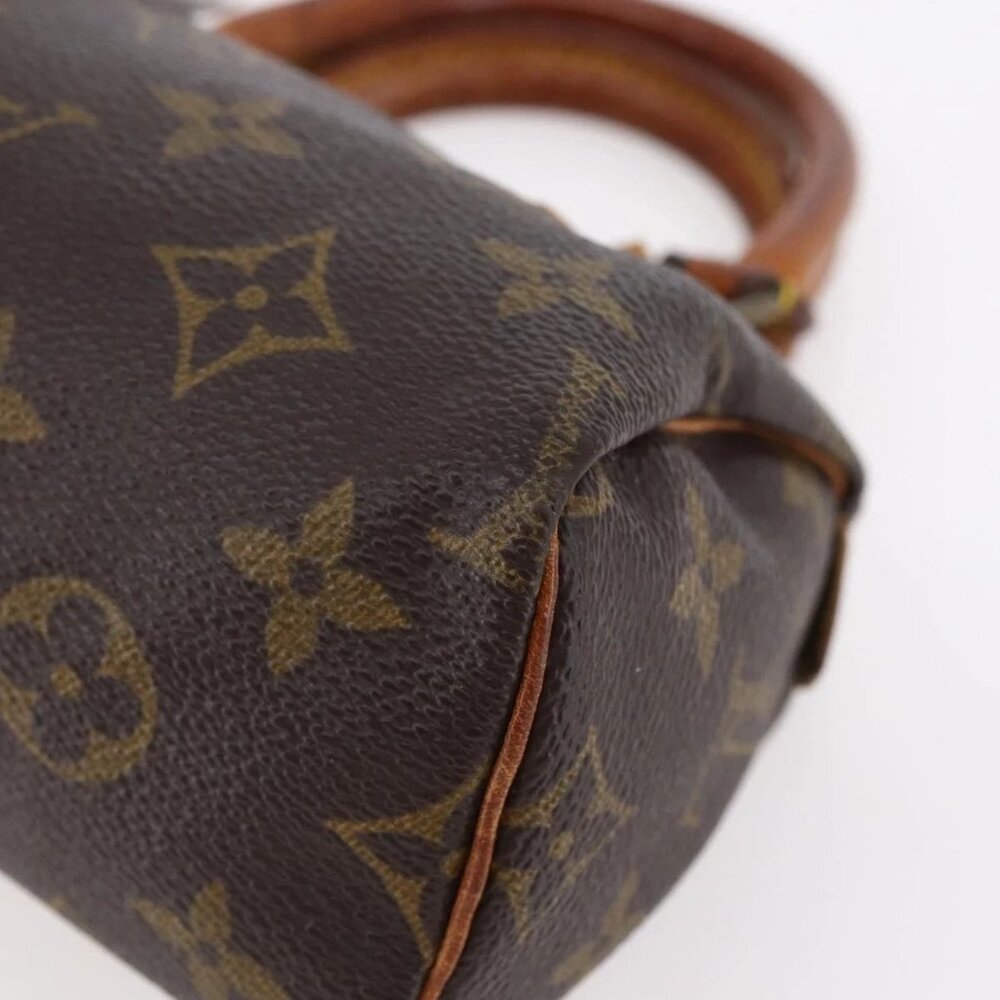LOUIS VUITTON Monogram Mini Speedy Hand Bag M41534 LV Auth 149097 - Picture 5 of 16
